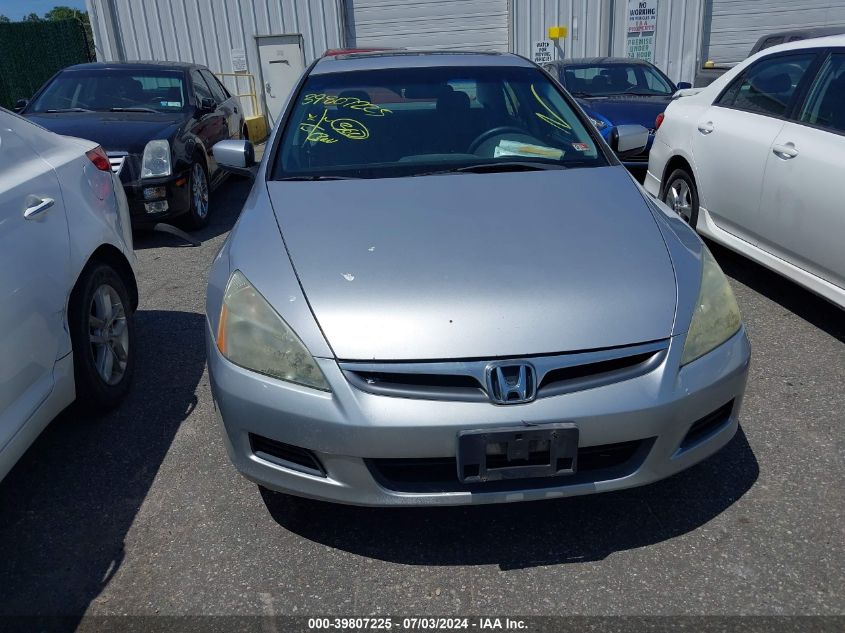 1HGCM66557A030253 2007 Honda Accord 3.0 Ex