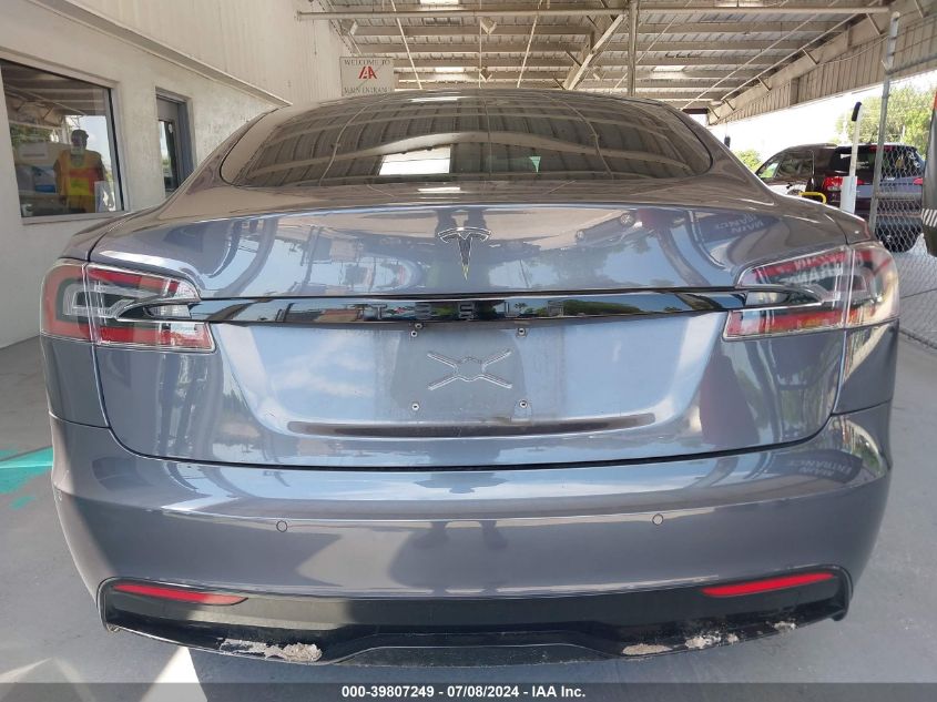 2021 Tesla Model S VIN: 5YJSA1E57MF430387 Lot: 39807249