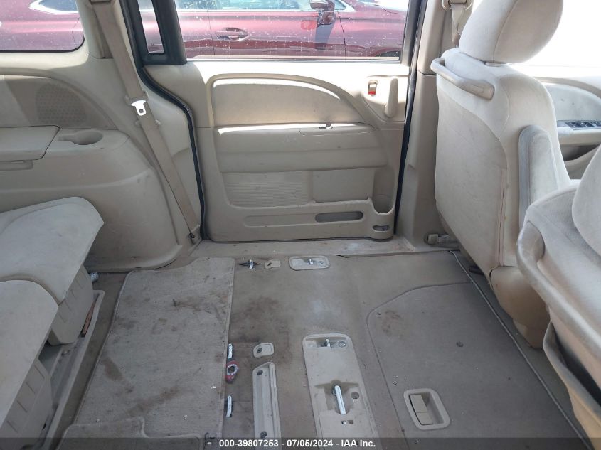 2009 Honda Odyssey Lx VIN: 5FNRL38219B046165 Lot: 39807253