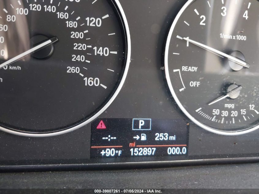 2015 BMW 320I VIN: WBA3B1G55FNT01516 Lot: 39807261