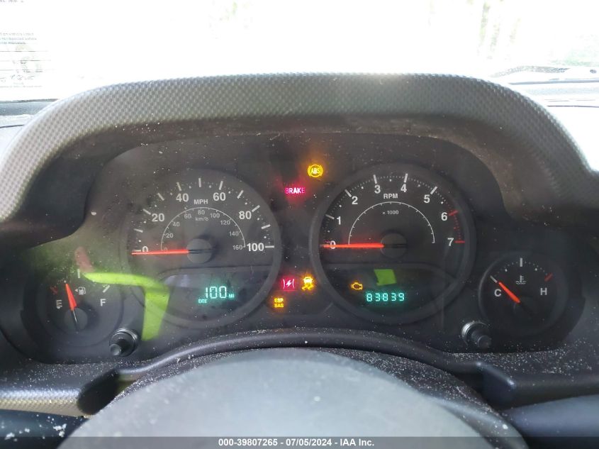 2007 Jeep Wrangler X VIN: 1J4FA24117L208588 Lot: 39807265