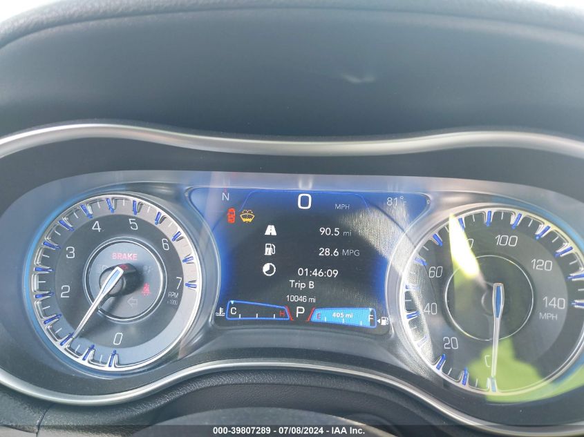 2022 Chrysler 300 Touring L VIN: 2C3CCADG7NH121195 Lot: 39807289