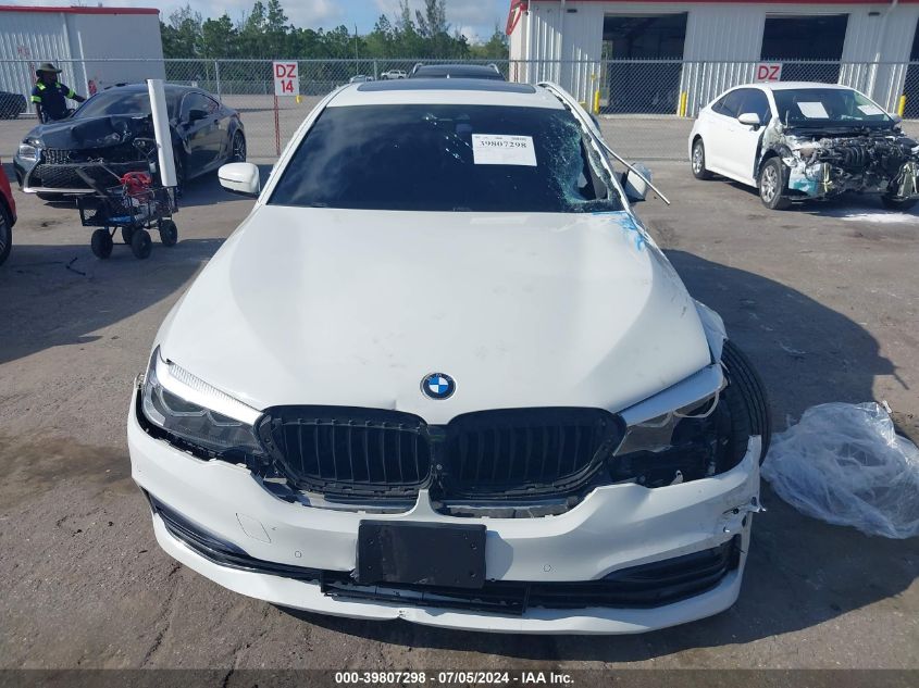2019 BMW 530E Iperformance VIN: WBAJA9C57KB393044 Lot: 39807298