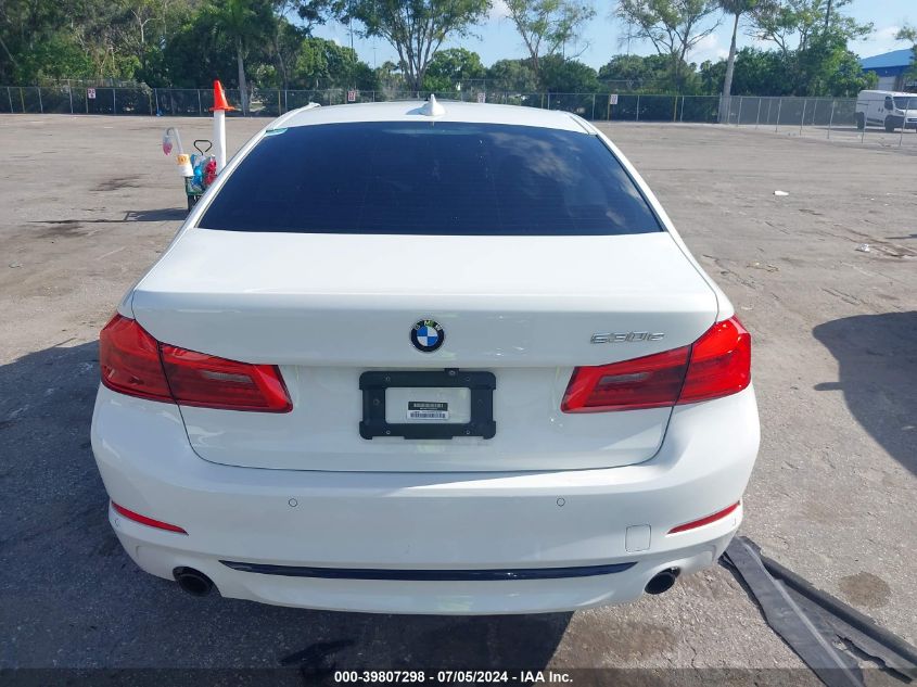 2019 BMW 530E Iperformance VIN: WBAJA9C57KB393044 Lot: 39807298