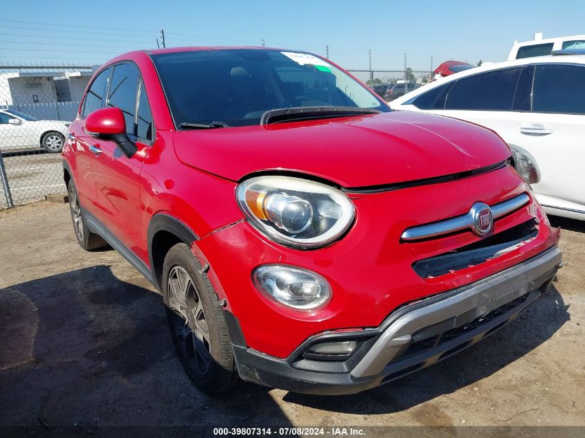 2016 Fiat 500X Trekking VIN: ZFBCFXCT9GP376825 Lot: 39807314