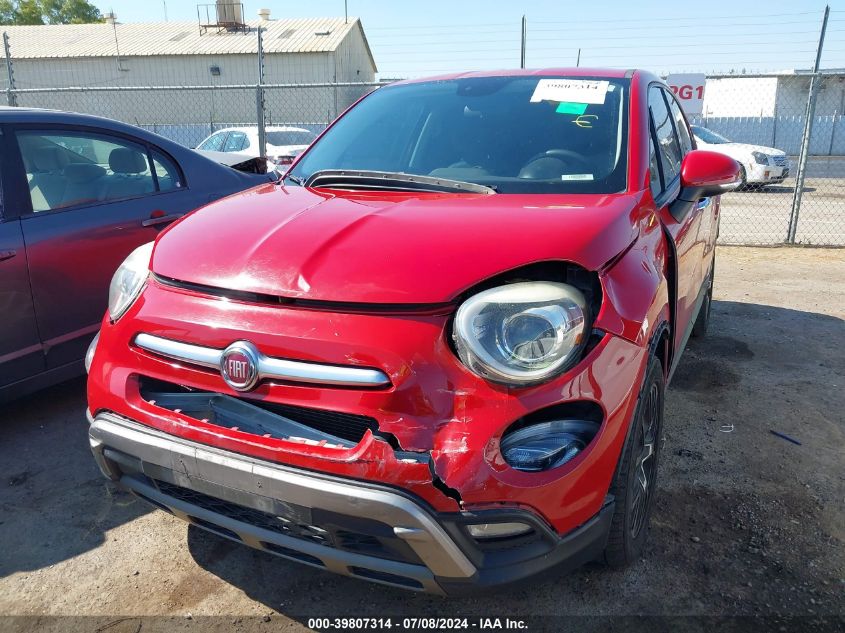 2016 Fiat 500X Trekking VIN: ZFBCFXCT9GP376825 Lot: 39807314