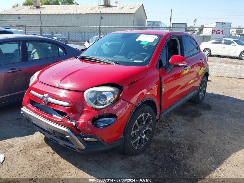 2016 Fiat 500X Trekking VIN: ZFBCFXCT9GP376825 Lot: 39807314