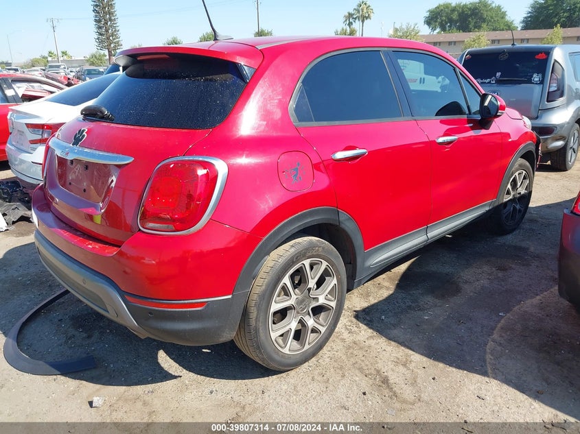 2016 Fiat 500X Trekking VIN: ZFBCFXCT9GP376825 Lot: 39807314