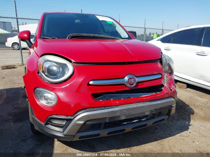 2016 Fiat 500X Trekking VIN: ZFBCFXCT9GP376825 Lot: 39807314