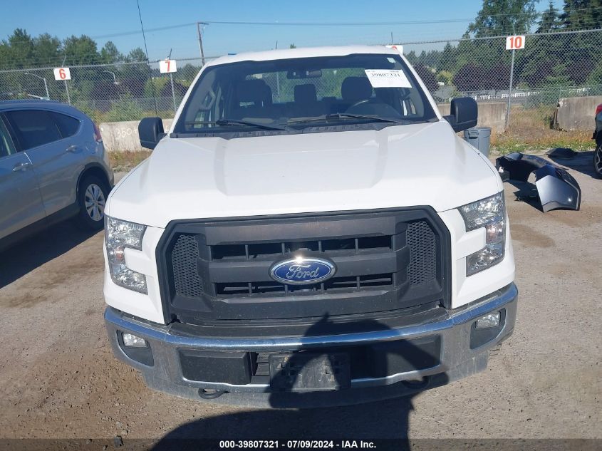 2017 Ford F150 Super Cab VIN: 1FTEX1EP3HFB41747 Lot: 39807321