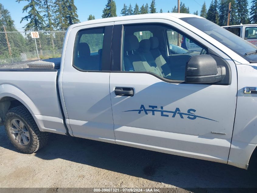 2017 Ford F150 Super Cab VIN: 1FTEX1EP3HFB41747 Lot: 39807321