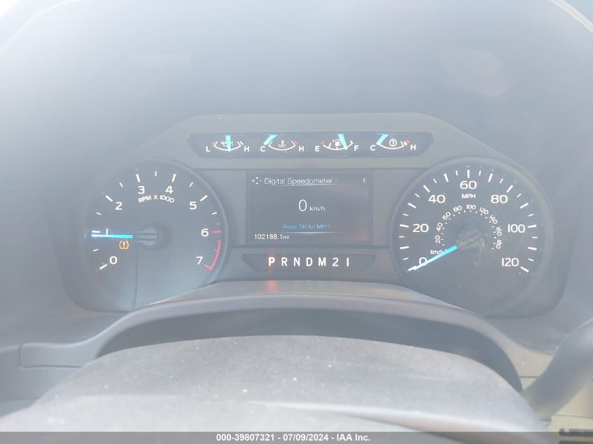 2017 Ford F150 Super Cab VIN: 1FTEX1EP3HFB41747 Lot: 39807321