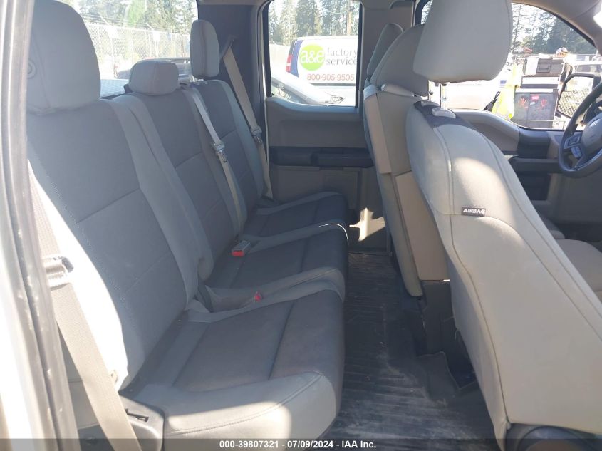 2017 Ford F150 Super Cab VIN: 1FTEX1EP3HFB41747 Lot: 39807321