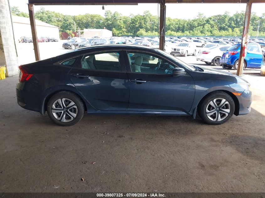 2018 Honda Civic Lx VIN: 19XFC2F53JE034023 Lot: 39807325