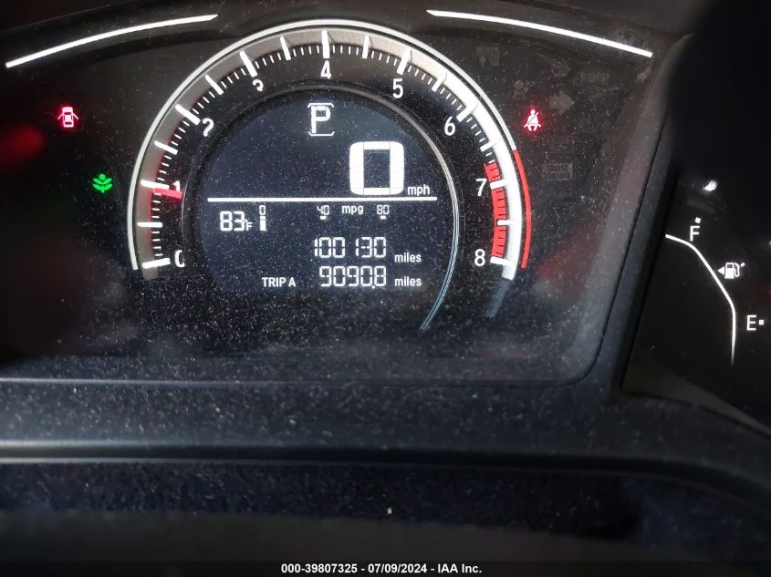 2018 Honda Civic Lx VIN: 19XFC2F53JE034023 Lot: 39807325