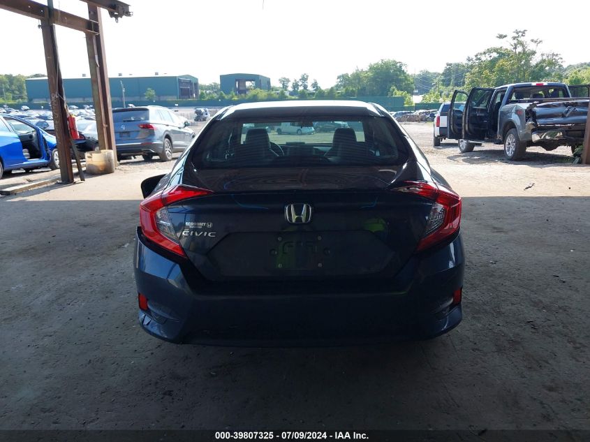 2018 Honda Civic Lx VIN: 19XFC2F53JE034023 Lot: 39807325
