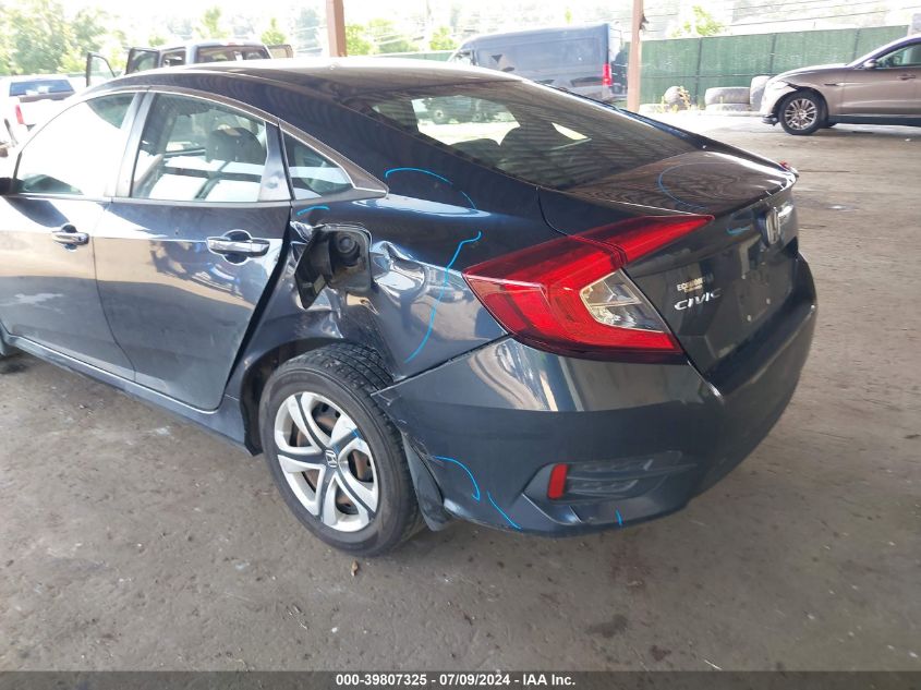 2018 Honda Civic Lx VIN: 19XFC2F53JE034023 Lot: 39807325