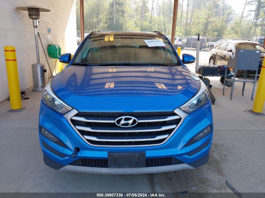 2018 Hyundai Tucson Value VIN: KM8J3CA25JU729212 Lot: 39807336