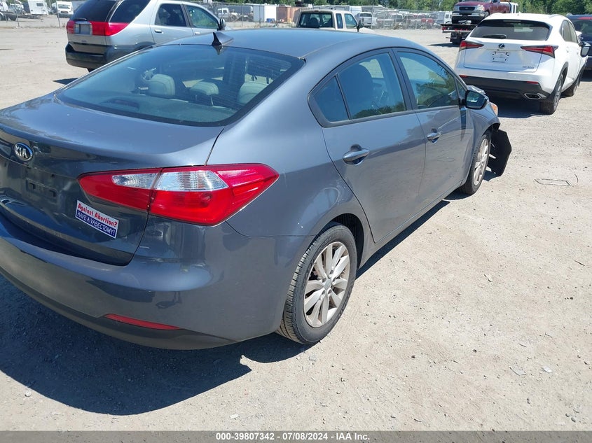 2016 KIA FORTE LX - KNAFX4A69G5598339