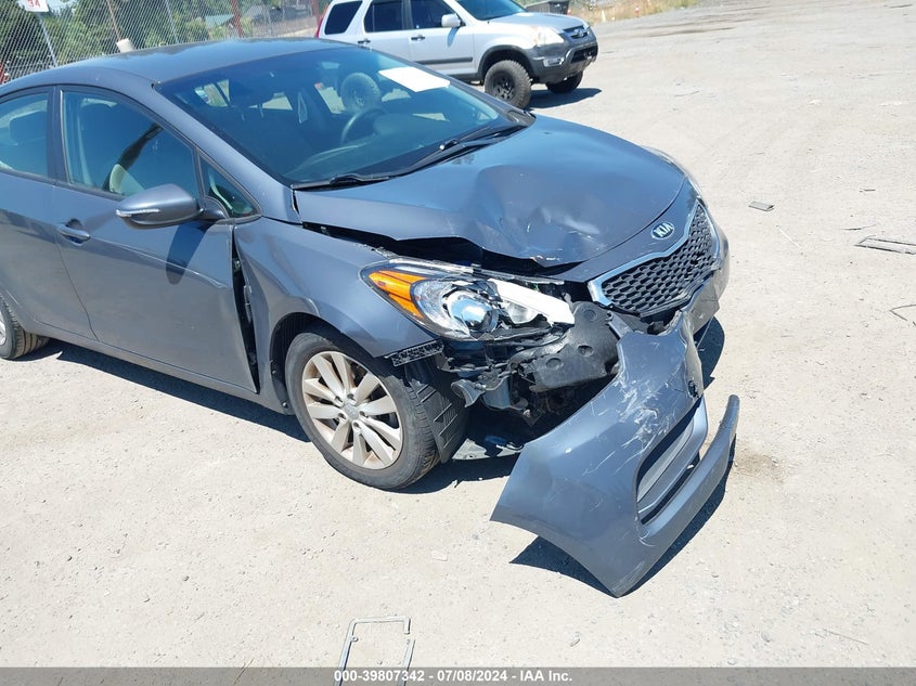 2016 KIA FORTE LX - KNAFX4A69G5598339