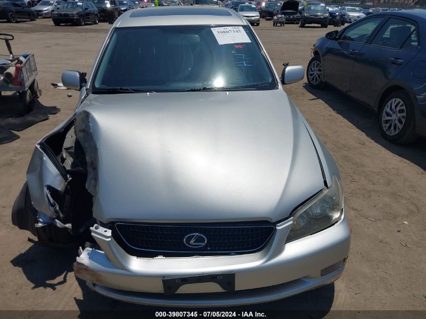 2005 Lexus Is 300 Sport Cross VIN: JTHED192150097333 Lot: 39807345