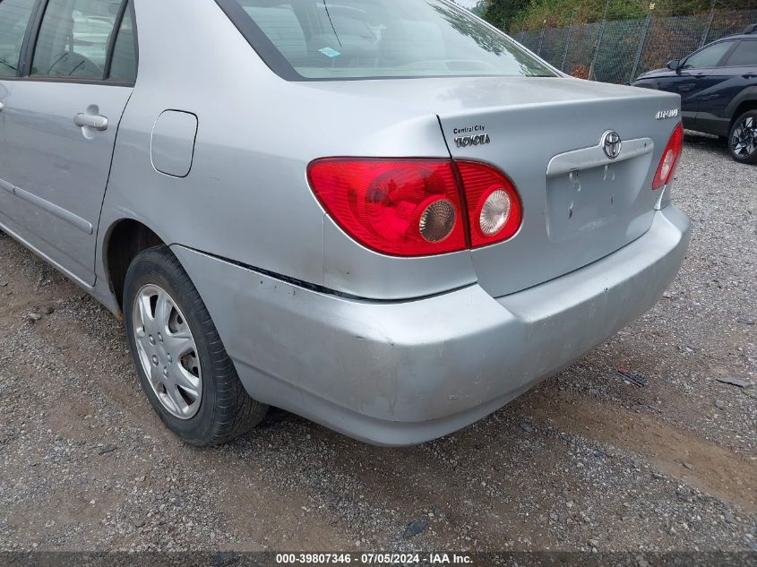 2005 Toyota Corolla Le VIN: JTDBR32E552065365 Lot: 39807346