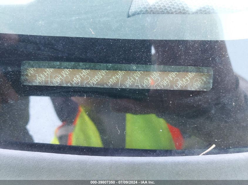 2001 Honda Accord Ex VIN: 1HGCG22571A025326 Lot: 39807350