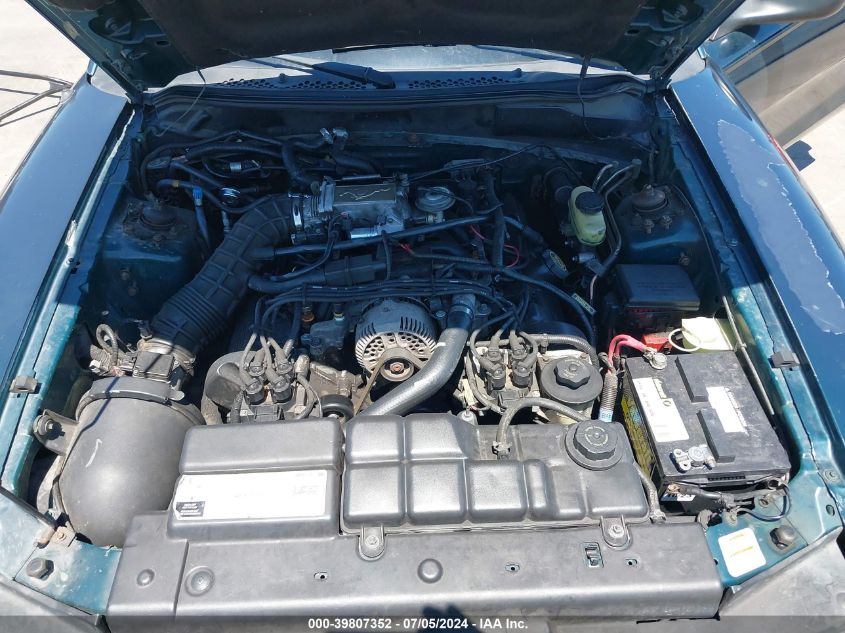 1996 Ford Mustang Gt VIN: 1FALP45X2TF187092 Lot: 39807352