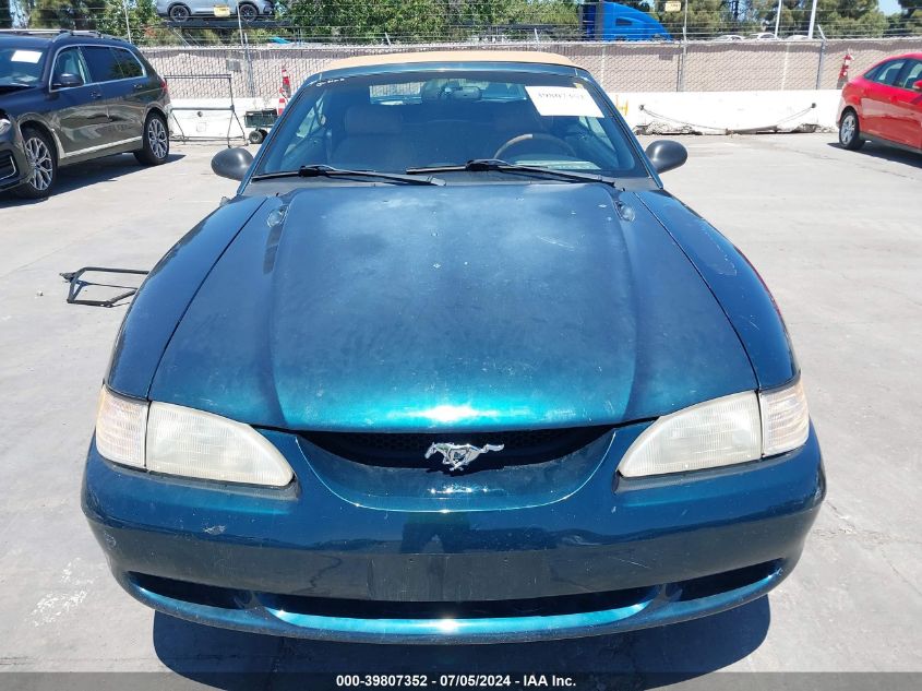 1996 Ford Mustang Gt VIN: 1FALP45X2TF187092 Lot: 39807352