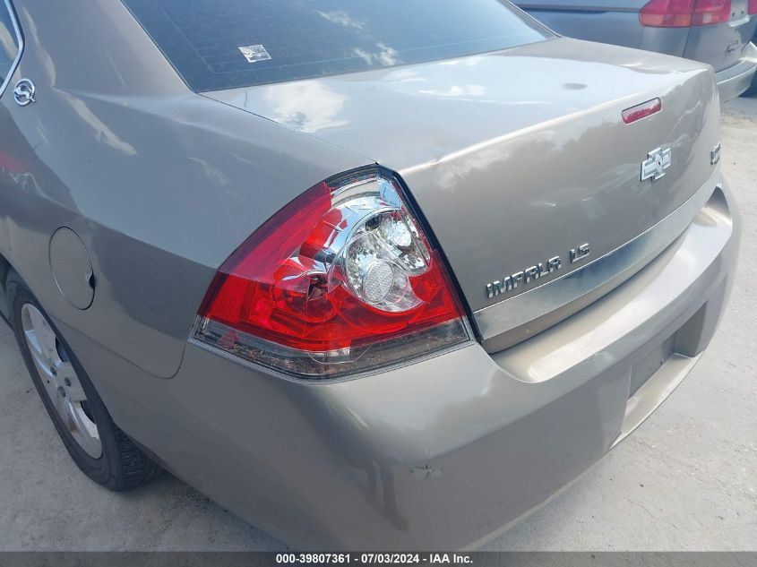 2006 Chevrolet Impala Ls VIN: 2G1WB58K269250743 Lot: 39807361