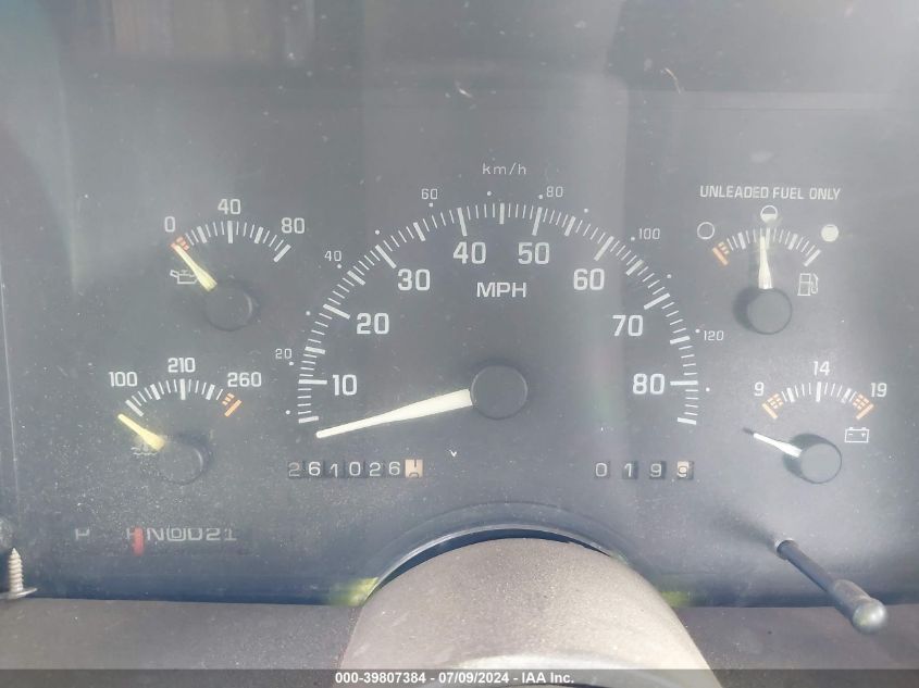 1994 Chevrolet Gmt-400 C1500 VIN: 1GCEC19K6RE246493 Lot: 39807384