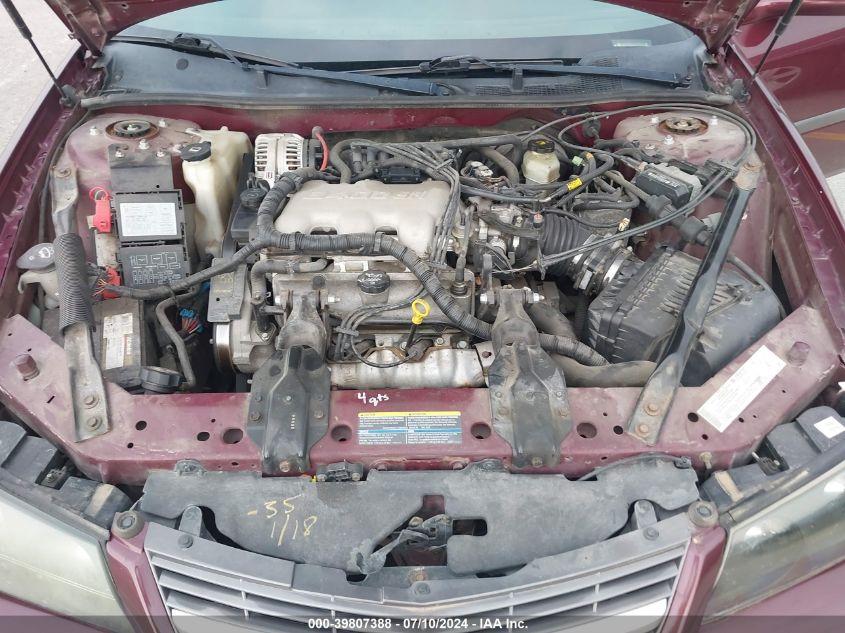 2004 Chevrolet Impala VIN: 2G1WF52E149382669 Lot: 39807388