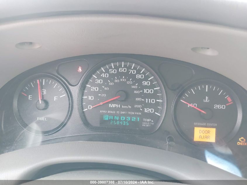 2004 Chevrolet Impala VIN: 2G1WF52E149382669 Lot: 39807388