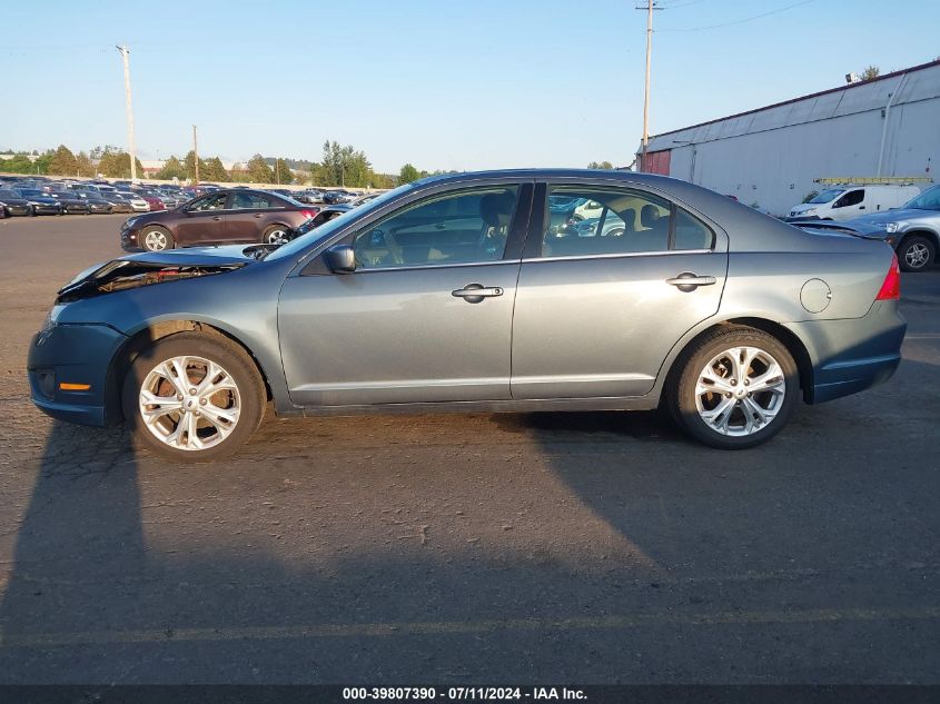 2012 Ford Fusion Se VIN: 3FAHP0HG5CR377563 Lot: 39807390