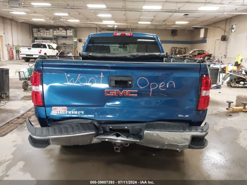 2015 GMC Sierra 1500 Sle VIN: 1GTV2UEC8FZ332265 Lot: 39807393