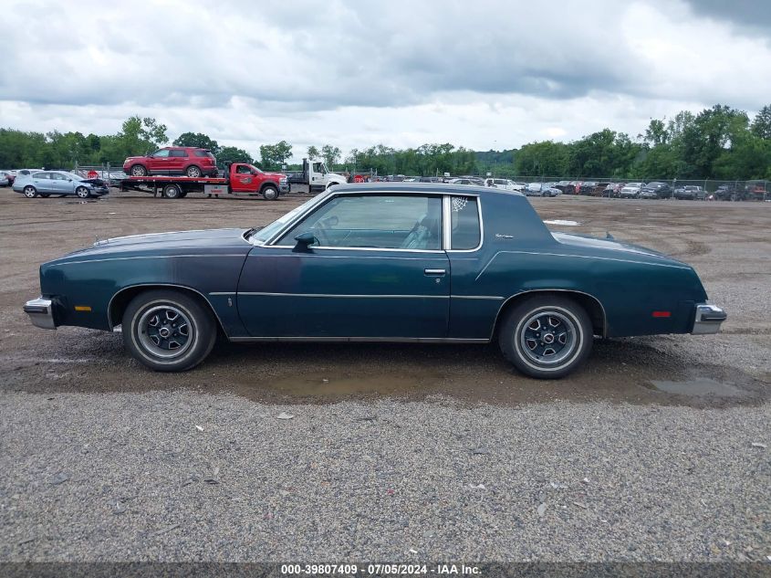 1978 Oldsmobile Cutlass VIN: 00003R47F8M560705 Lot: 39807409