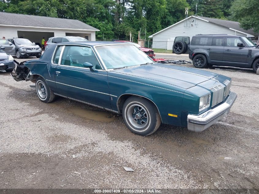 1978 Oldsmobile Cutlass VIN: 00003R47F8M560705 Lot: 39807409