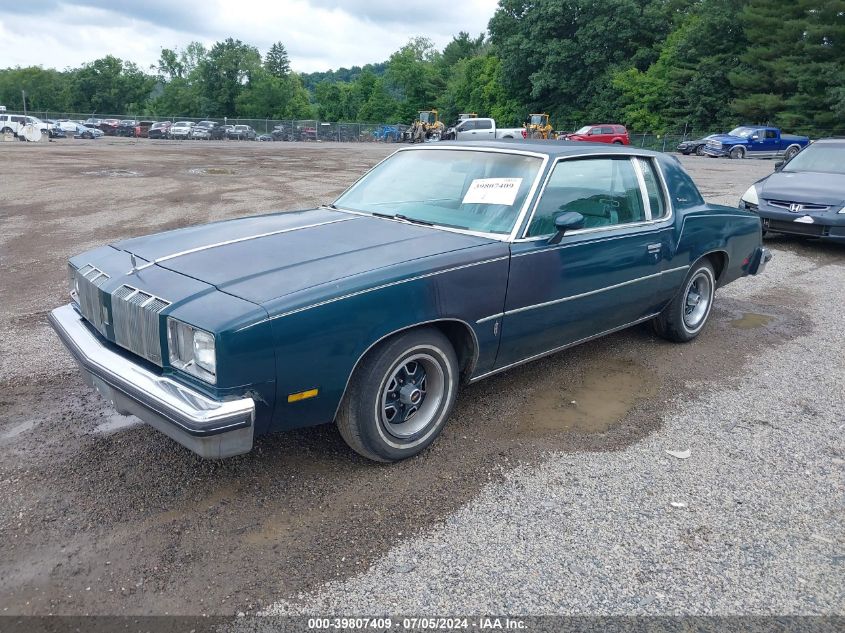 1978 Oldsmobile Cutlass VIN: 00003R47F8M560705 Lot: 39807409