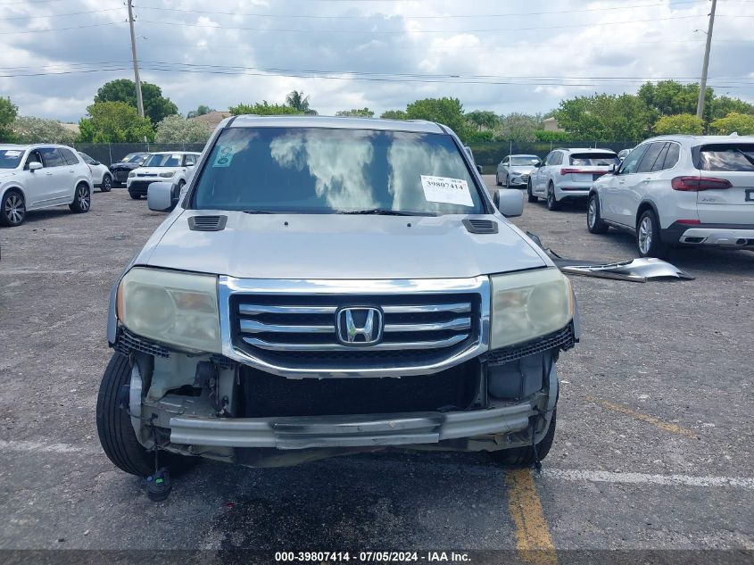 2012 Honda Pilot Exl VIN: 5FNYF3H56CB024943 Lot: 39807414