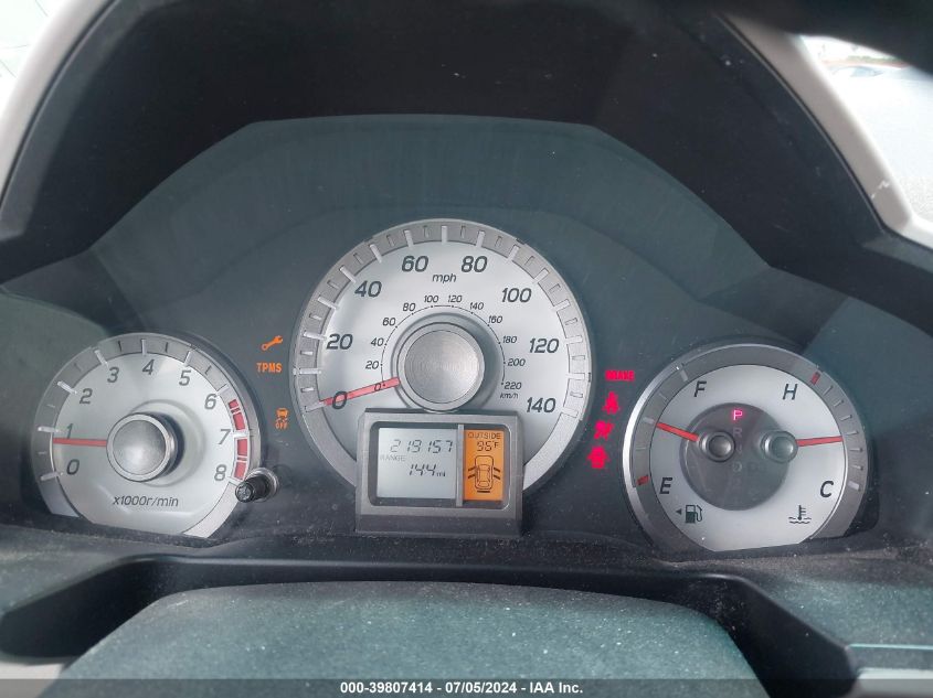 2012 Honda Pilot Exl VIN: 5FNYF3H56CB024943 Lot: 39807414