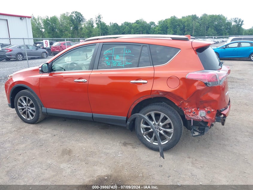 2016 TOYOTA RAV4 LIMITED - JTMYFREV1GD081782