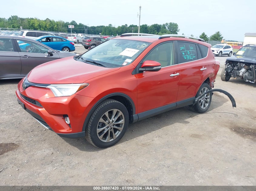 2016 TOYOTA RAV4 LIMITED - JTMYFREV1GD081782