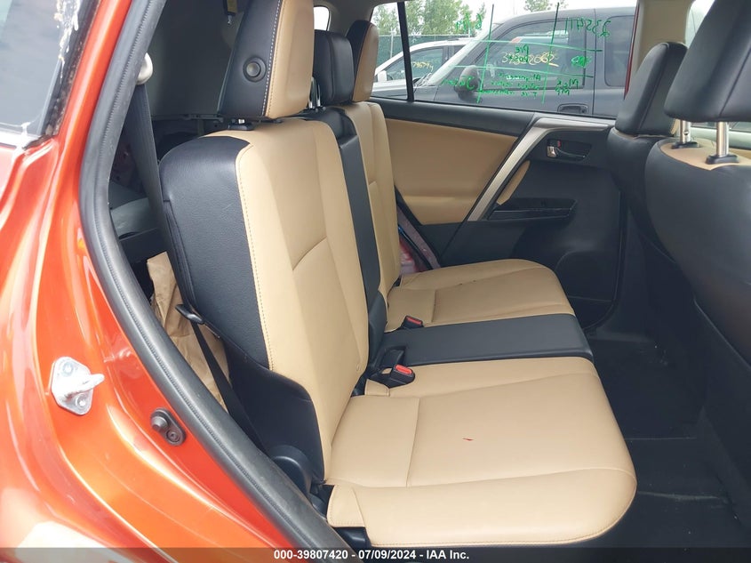 2016 TOYOTA RAV4 LIMITED - JTMYFREV1GD081782