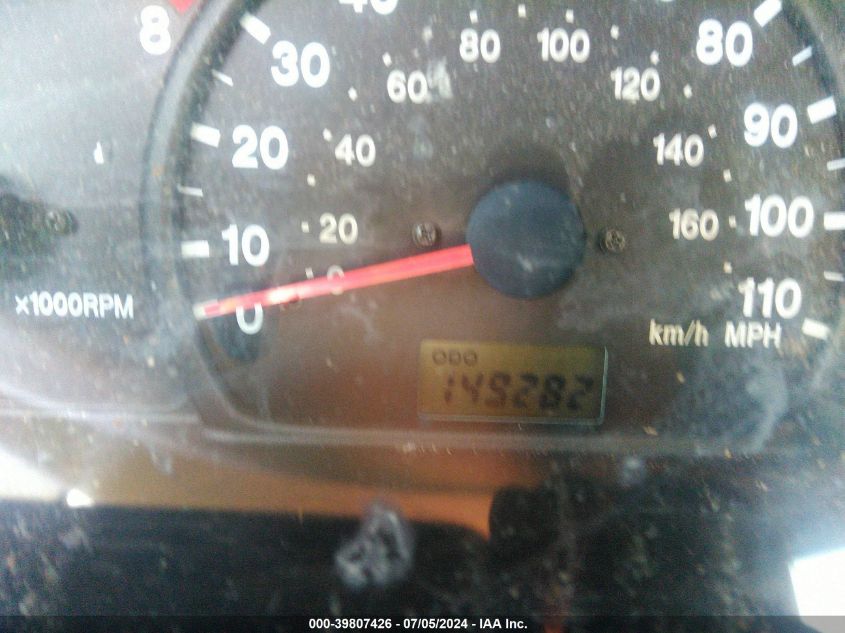 2003 Chevrolet Tracker Hard Top Zr2 VIN: 2CNBJ734136901253 Lot: 39807426