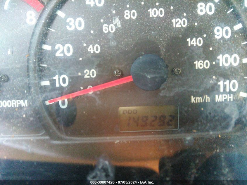 2003 Chevrolet Tracker Hard Top Zr2 VIN: 2CNBJ734136901253 Lot: 39807426