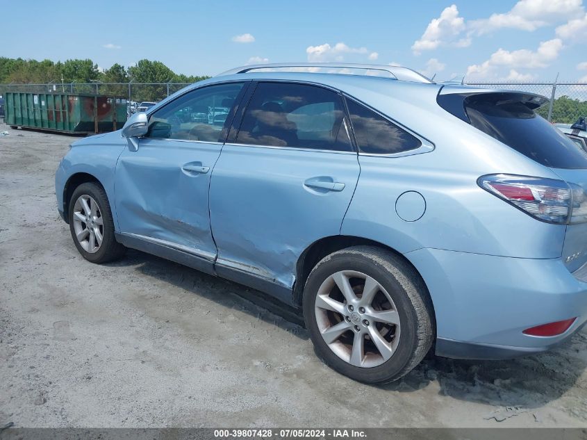 2010 Lexus Rx 350 350 VIN: 2T2ZK1BA0AC004792 Lot: 39807428