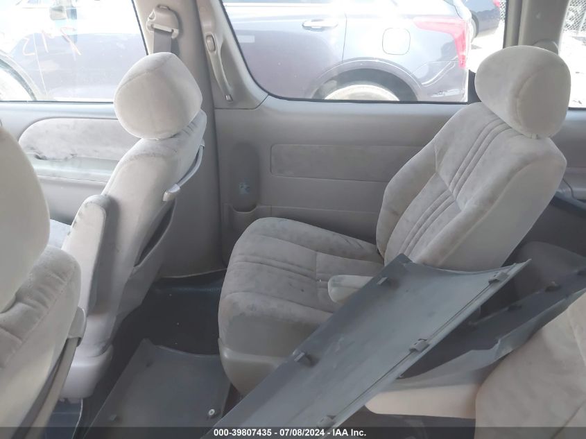 2001 Toyota Sienna Le VIN: 4T3ZF13C21U369733 Lot: 39807435