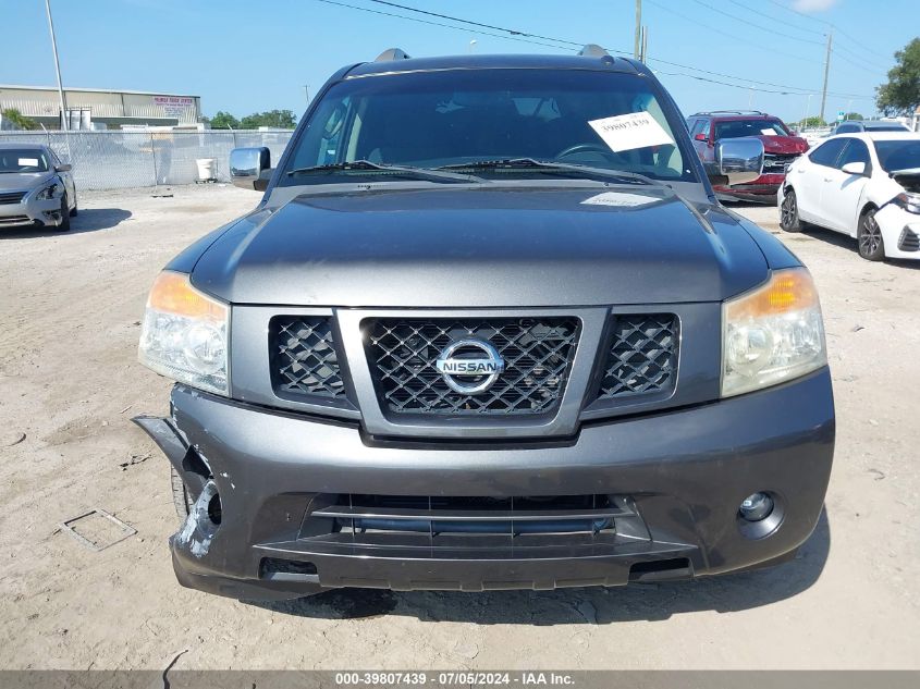 2012 Nissan Armada Sv/Sl/Platinum VIN: 5N1AA0NC5CN606014 Lot: 39807439