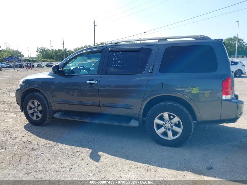 2012 Nissan Armada Sv/Sl/Platinum VIN: 5N1AA0NC5CN606014 Lot: 39807439