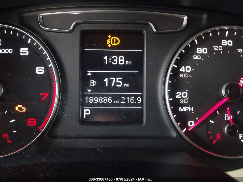 2016 Audi Q3 2.0T Premium Plus VIN: WA1EFCFS1GR023849 Lot: 39807460